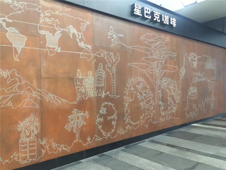 南靖耐候钢幕墙